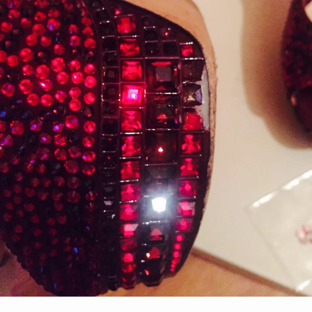 RARE JIMMY CHOO 💯% authentic Kendall crystal shoe - Picture 8 of 8